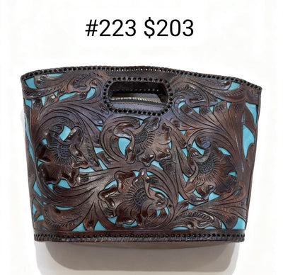 Hand-Tooled Tote № 223