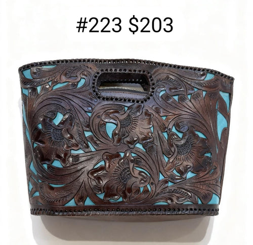 Hand-Tooled Tote № 223
